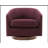Bennett Upholstered Swivel Barrel Chair-1675613807