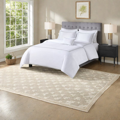 Luxury Hotel Style Bedding Sets, 500tc Cotton Sateen Comforter With Decorative Pillow