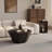 Octagonal Log Color  Rubber Wood Set Of Two Coffee Table, Coffee Table, Living Room Bedroom(Set Of Two Pieces)-886652435