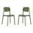 Outdoor Stacking Dining Side Chair-1504569691