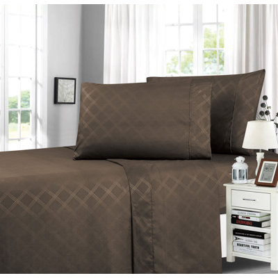 Ensemble de draps Plaid