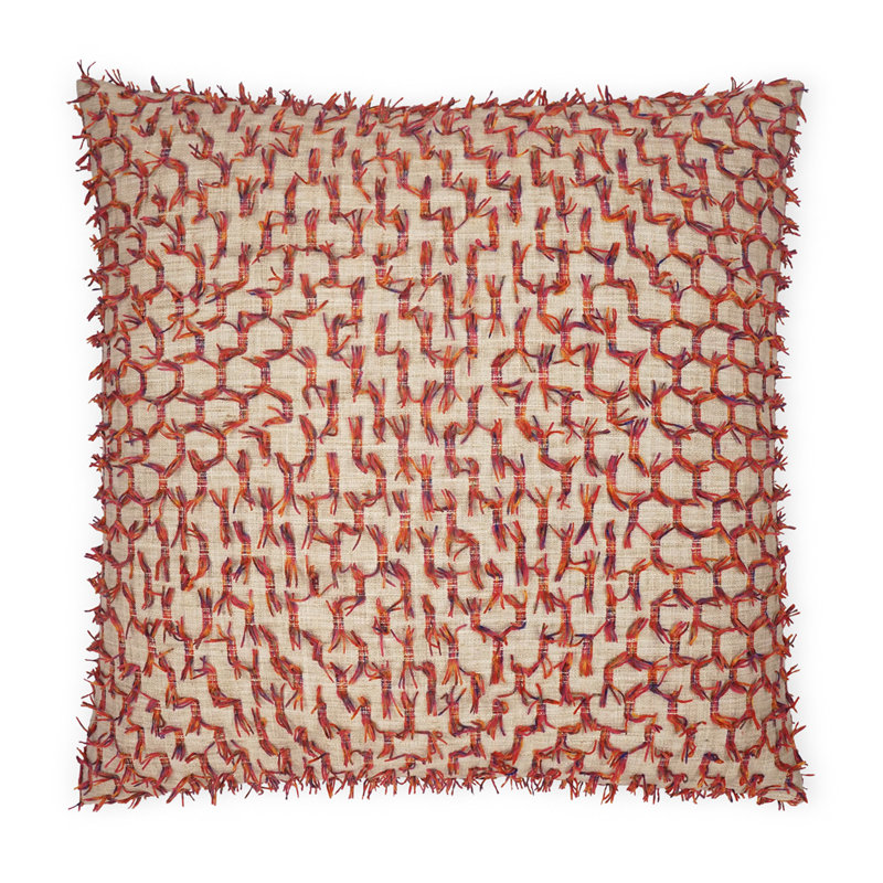 Coussin Frolique, Square 24", Fiesta
