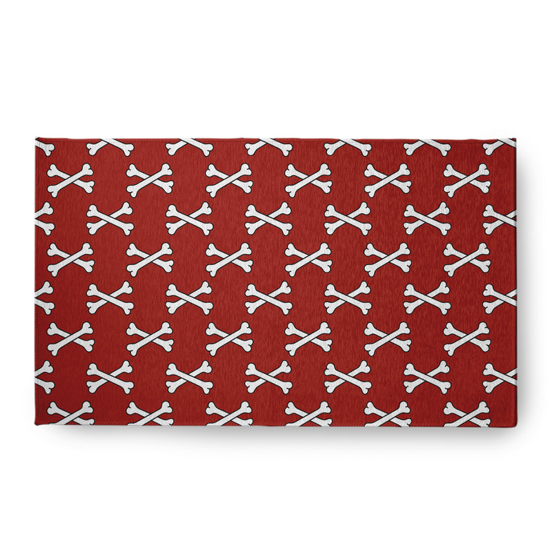 Tapis rectangulaire rectangulaire en érable tissé à la machine Deantwon, Rectangle 1 pi 6 po x 2 pi 6 po