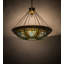 Luminaire suspendu 10 lumières Fleur-de-lis