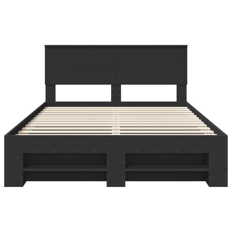 Bed, European Double (140 x 200 cm), Black
