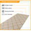 Runner Geometric Shapes Flatweave Area Rug-1234639348
