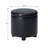 Ahl Arsy 15.75'' Wide Faux Leather Round Storage Ottoman with Reversible Tray Lid-1828331945