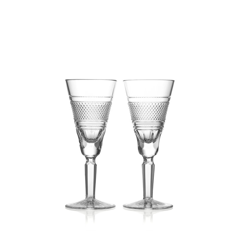 Waterford Mastercraft Heritage Rossmore Flute 6oz, Set of 2