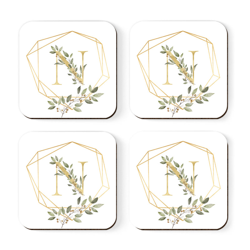 Sous-verres Café à monogramme, N