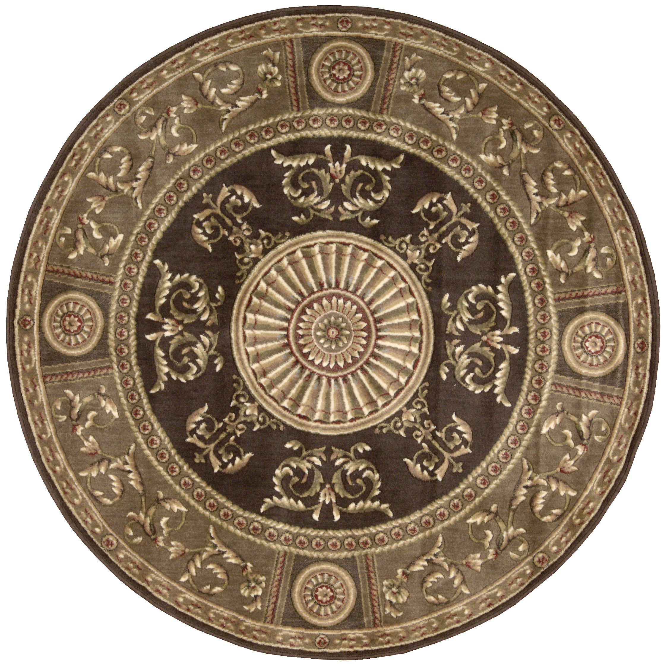 Bungalow Rose Hedden Brown Area Rug | Wayfair