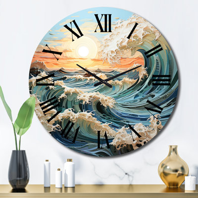 Kitzmiller - Nautical & Beach Wall Clock