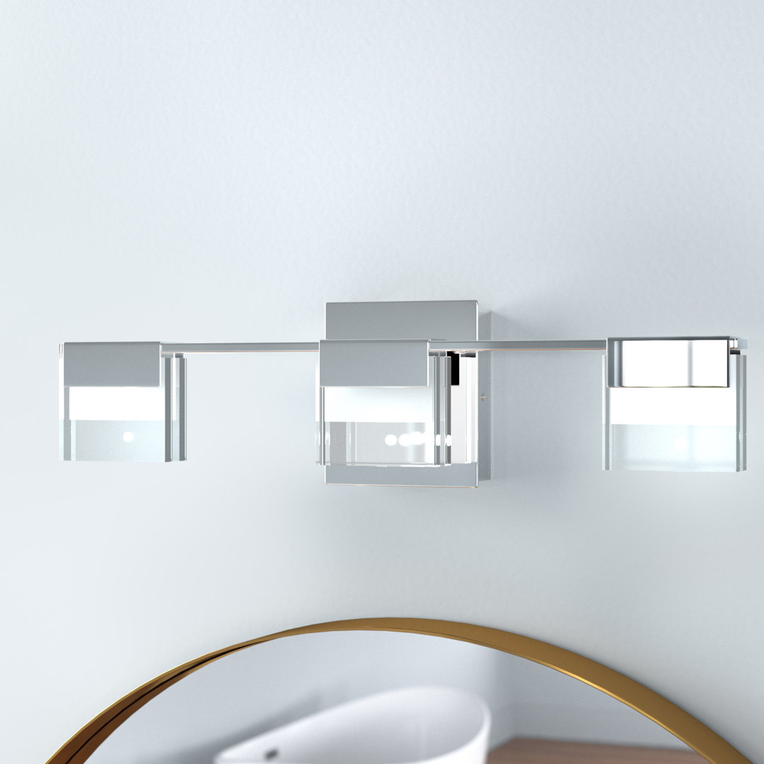Staytonville 3 - Light Dimmable LED Vanity Light Wade Logan®