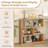 Rosilynn Geometric Bookcase