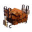 USA Handcrafted Lodge Log Rack with Tools