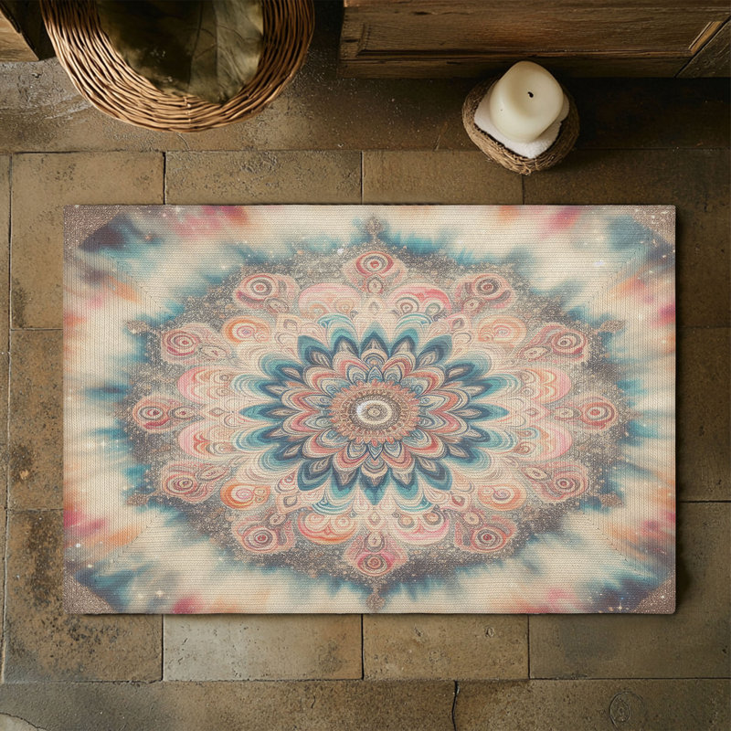 Tapis tressé Tie-Dye, Rectangulaire 3 pi x 5 pi