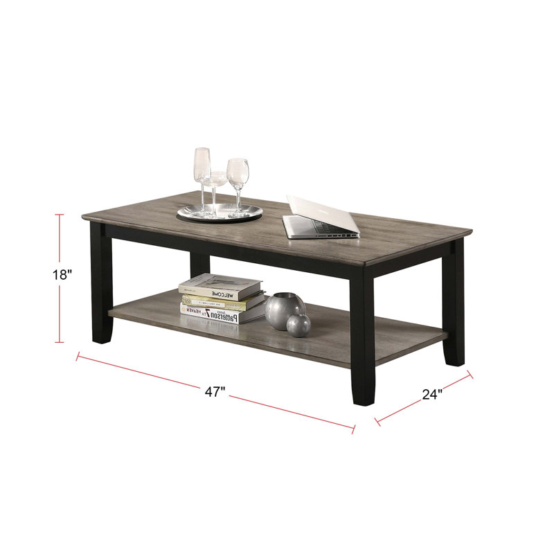 Solid Wood Single Coffee Table