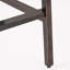 Tabouret de bar de patio 28,25" avec coussin Piggott-1765086796