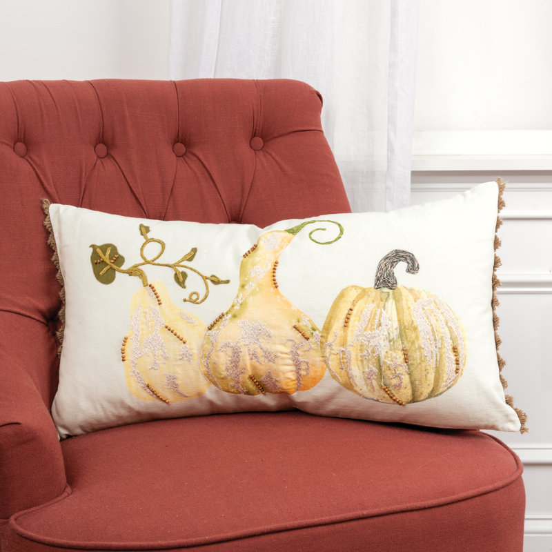  Rectangular Cotton Pillow Cover & Insert
