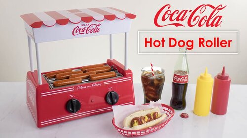 Nostalgia Electrics Grille-pain à hot-dogs rétro, capacité de deux  saucisses et deux pains avec mini-pinces, convient pour les saucisses au  poulet, à la dinde, végétaliennes et Bratwurst Nostalgia et Commentaires -  Wayfair