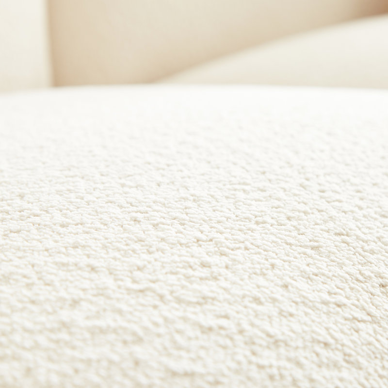Upholstered 33.05 " Sherpa Loveseat