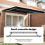 VidaXL Fabric Cover Retractable Door / Window Awning-117664050