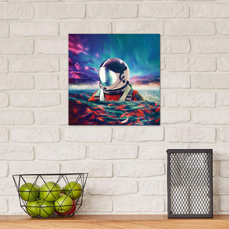 «Belongingness» par Transparent - impression d'art graphique, Toile tendue, H 12 po x l 12 po x P 1,5 po