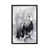 Toile avec cadre noir