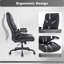 Fauteuil de direction ergonomique avec appui-tête Emmylia-1504396138