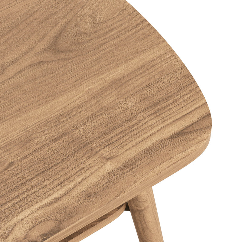 Table basse 43,4 "avec rangement, Natural wood / Does Not Apply