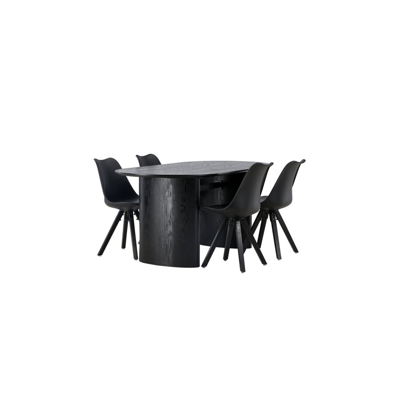 Lutsen 4 - Person Dining Set