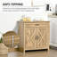 Buffet Farmhouse avec porte de grange et tablette réglable Farmhouse-1351694714