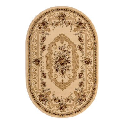 Debora Oriental Cream Area Rug