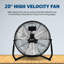 Simple Deluxe Pedestal Fan-70592918