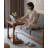 26.57" Brown Rectangular Solid Wood End Tables