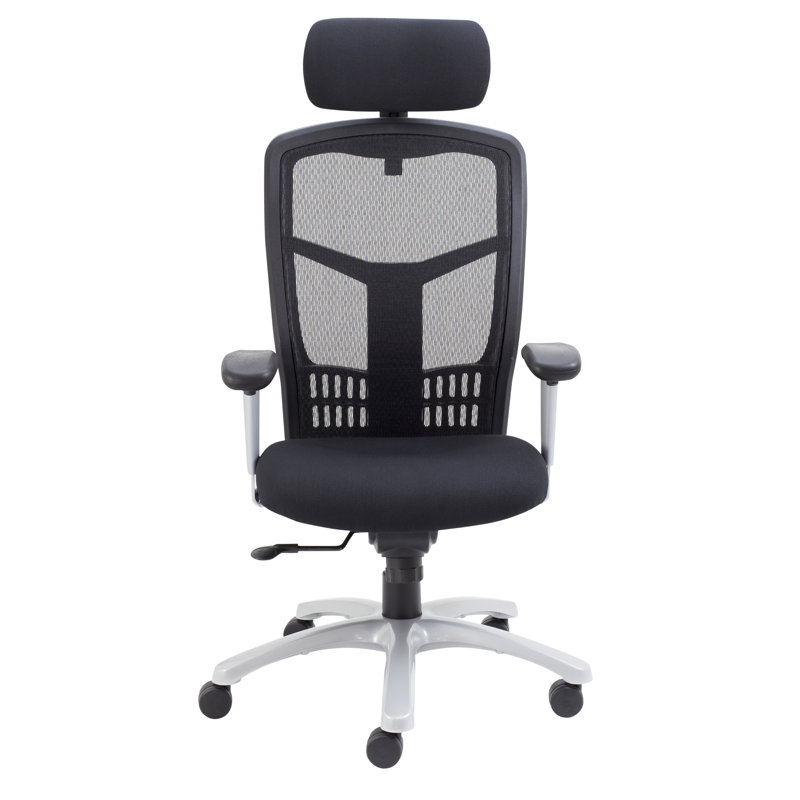 Polyester Blend Executive Chair with Headrest