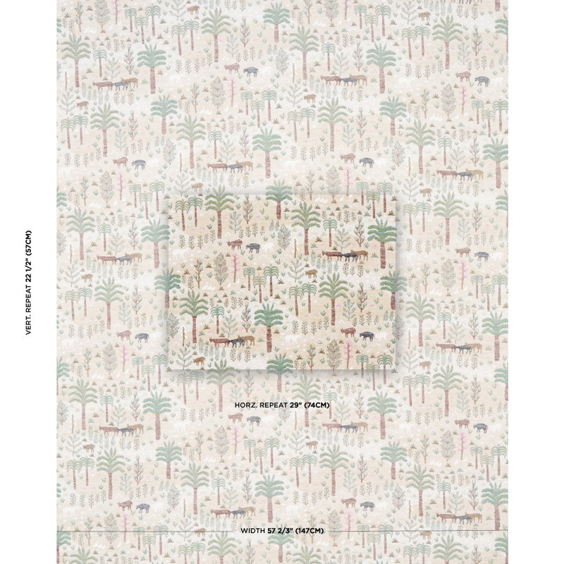 Tapisserie Las Colinas, Naturel