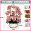 Arrangement floral artificiel