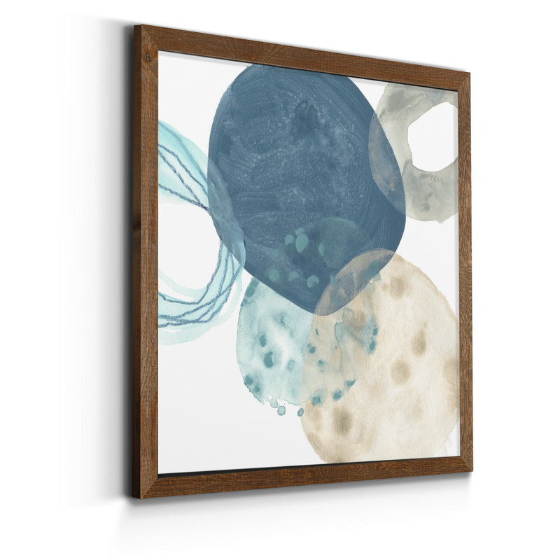 "Enceret IV", reproduction d’art sur toile encadrée, H 35,5 po x l 35,5 po x P 1,5 po, Érable encadré
