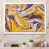 Toile blanche avec cadre photo