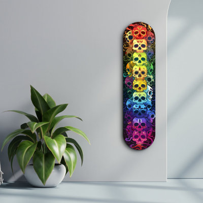 Peinture décorative en verre trempé