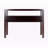 Jasso Console Table, two drawer, lower shelf, Espresso 29.81'' H X 39.87'' W X 16.09'' D