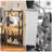 Bookshelf With LED Lights, Bookcase With Open Display Shelves-958715854-971760351