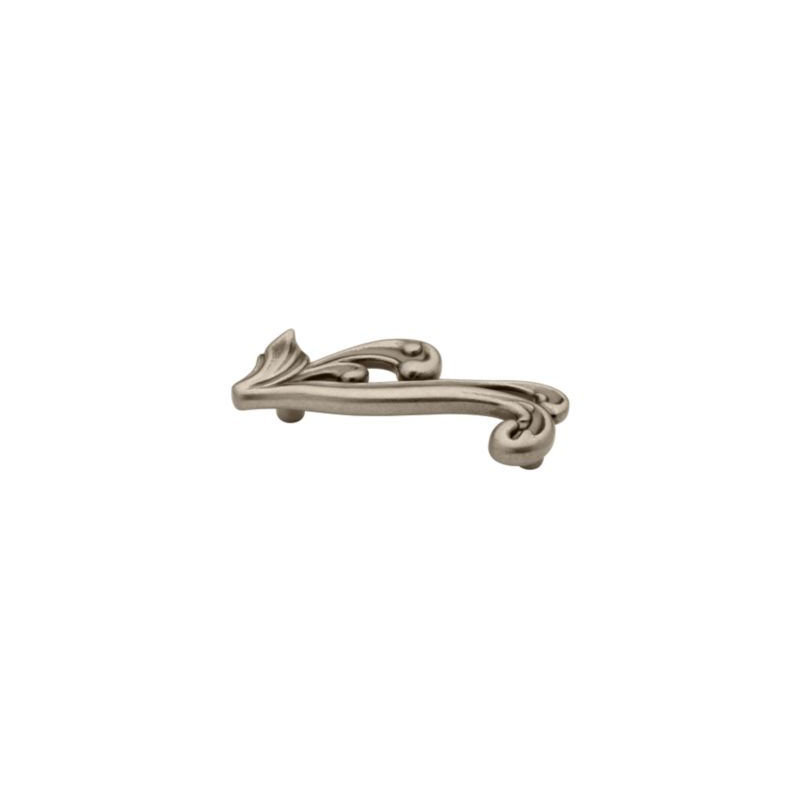 3-3/4" Wrapped Leather Pull Champagne Bronze