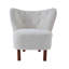 Fauteuil d'appoint en sherpa Zusud