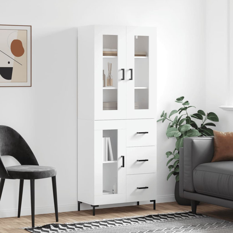 Naquasha 69.5cm Sideboard, White