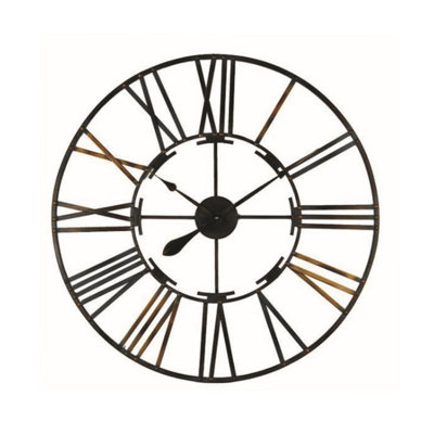 Halladay Metal Wall Clock