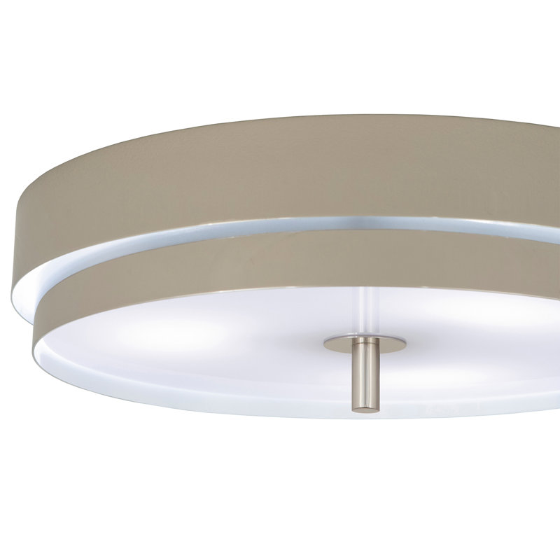 Elliott 1 - Light Flush Mount, Polished Nickel