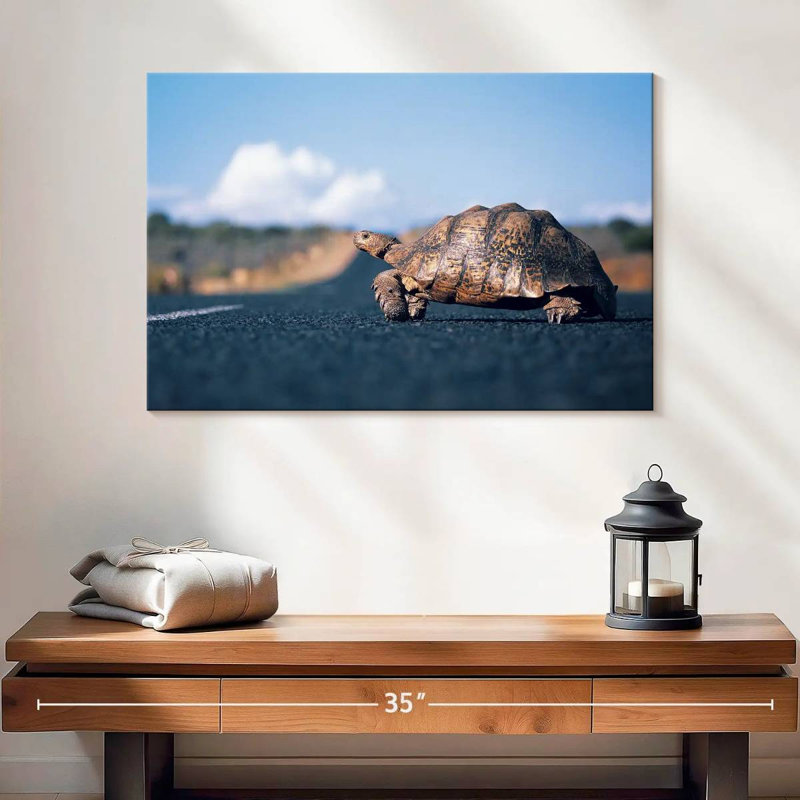 Brampt Crossing Turtle, 16" H x 24" W