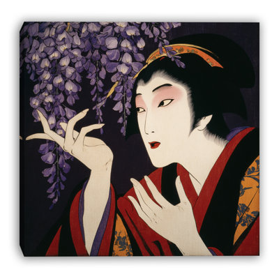 Art mural sur toile Wisteria Gesture