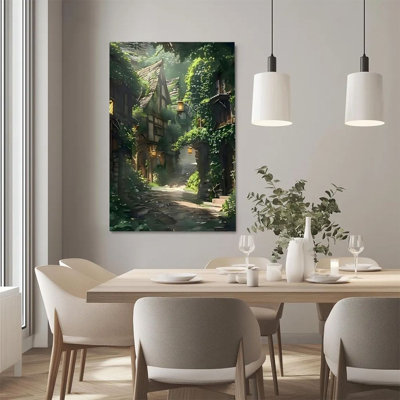 Art mural sur toile, art de la fête de la Saint-Patrick et de Pâques encadré en 2 dimensions